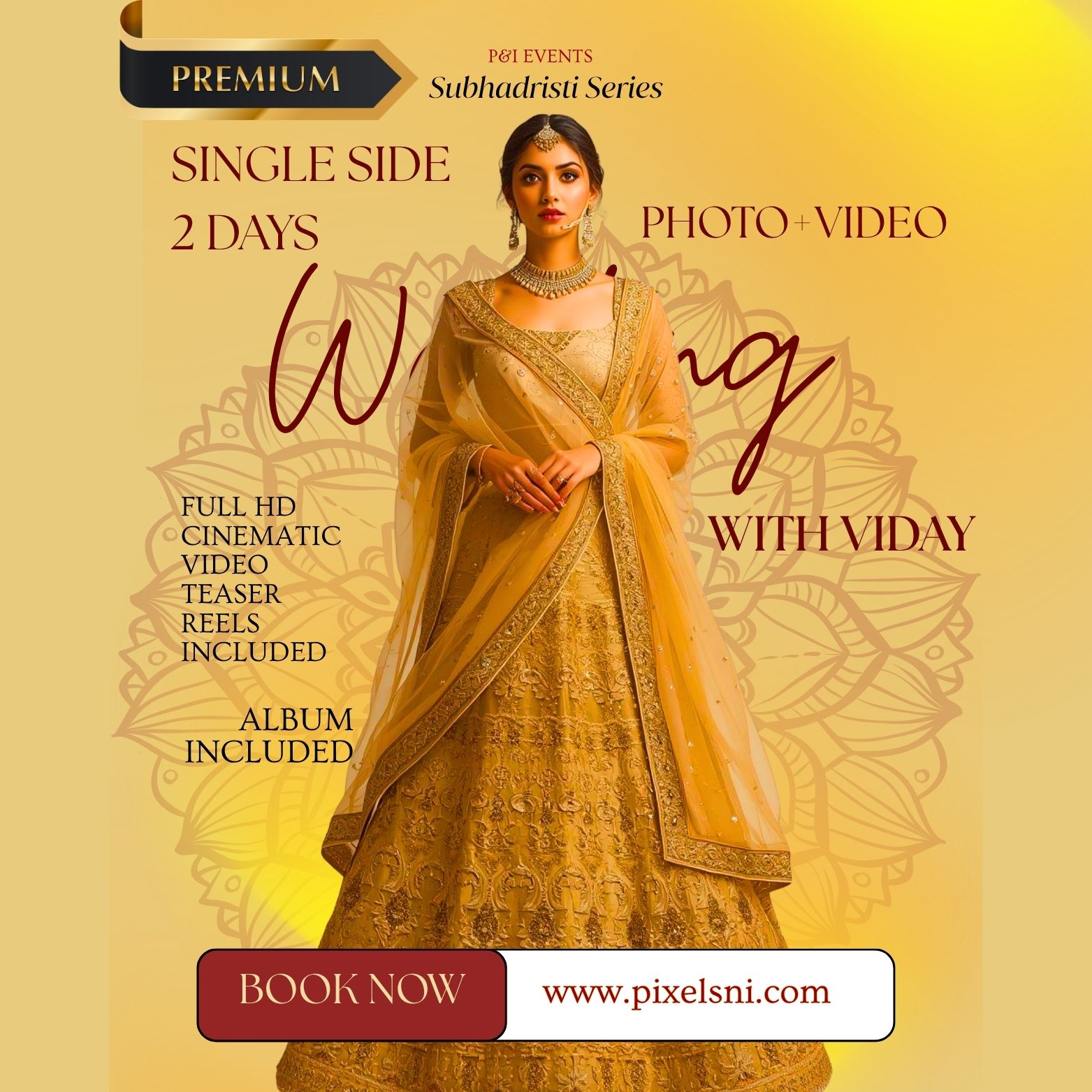 7 Bengali Wedding Single Side 2 Days - Image 1