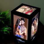 Led Revolving Photo Stand
